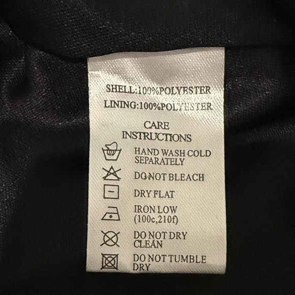 Motel Geni Mini Dress in Polka Black Flock - Picture 10 of 14